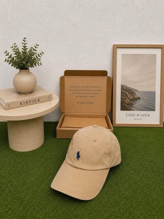 Gorra Ralph Lauren Beige