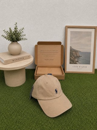 Gorra Ralph Lauren Beige
