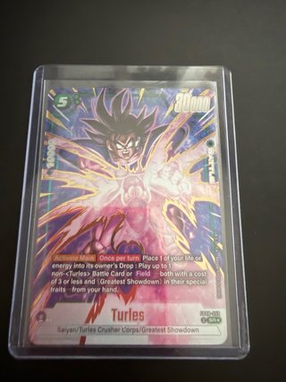 Dragon Ball fusion world Turles fb08-059 SR*