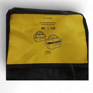MOCHILA SIMOND 80/120L NEGRA