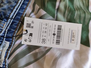 Falda pantalón vaquera Stradivarius