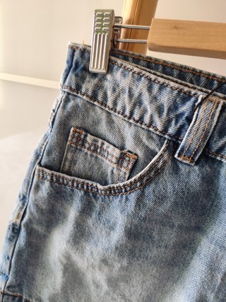 Falda pantalón vaquera Stradivarius
