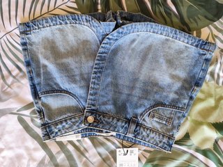 Falda pantalón vaquera Stradivarius