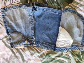 Falda pantalón vaquera Stradivarius