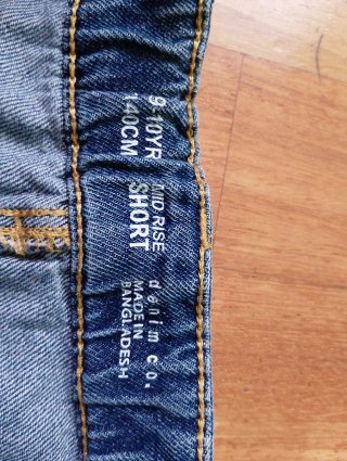 Pantalón corto tejano Primark