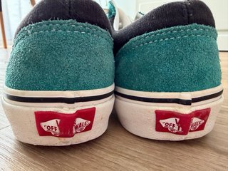 Zapatos Vans Old Skool Verdes y Negros
