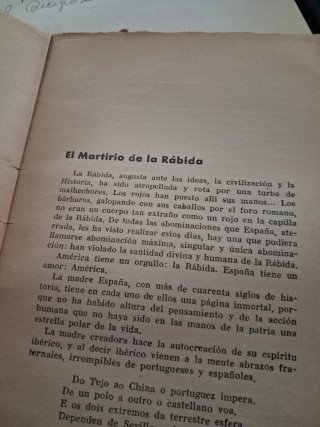 Libro antiguo,  Mis charlas en el Micrófono del...