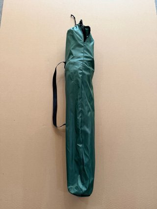 Silla de camping plegable verde