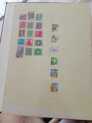 Lote de sellos postales variados
