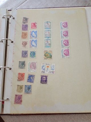 Lote de sellos postales variados