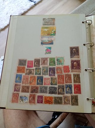 Lote de sellos postales variados