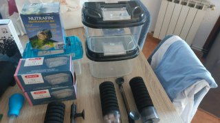Lote productos de acuario