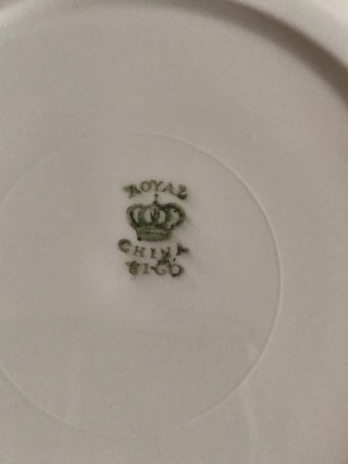 Vajilla Royal China Vigo Vintage