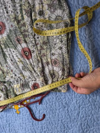 Pantalón estampado floral verano
