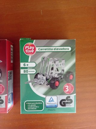 Lote 2 Juguetes Mecano Playtive