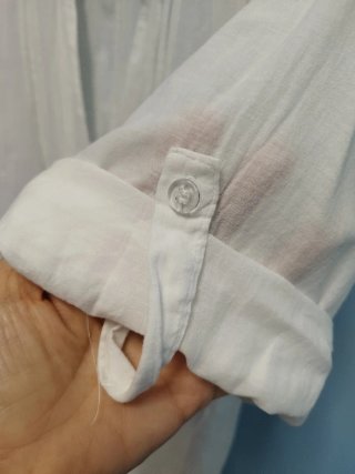Camicione bianco lungo estivo