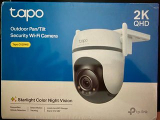 Cámara Seguridad Tapo C520WS Exterior Pan/Tilt 2K