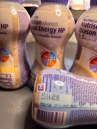 Nutrison Energy HP Vaniglia 4x500ml