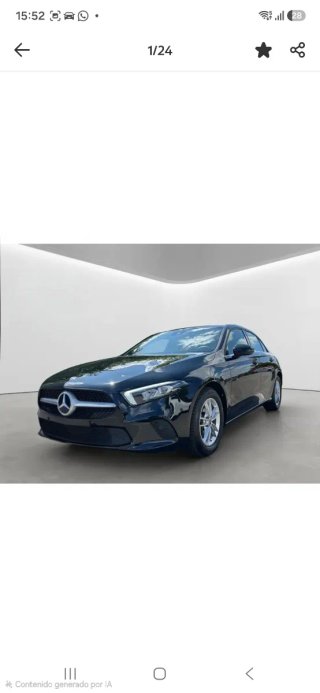#Coche Mercedes-Benz A 160 año 2020 5000KMS  109CV