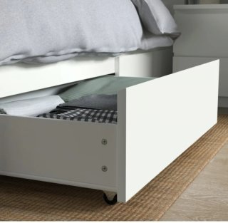 Estructura 140x 200 + 4 cajones  +somier en lamina
