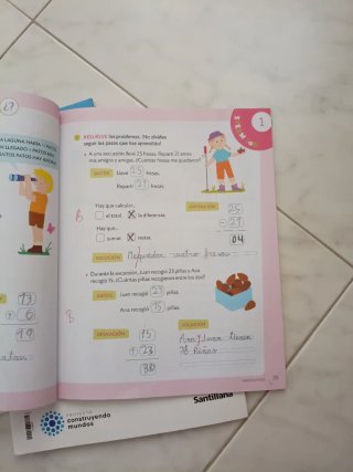 Matemáticas 2 Primaria proyecto construyendo mundo