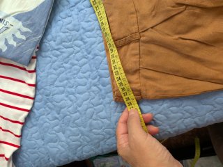 Pantalón ancho marrón