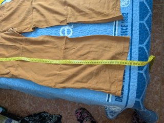 Pantalón ancho marrón