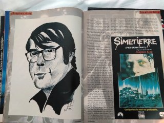 Revista Adrenalina Hebdo Stephen King poster