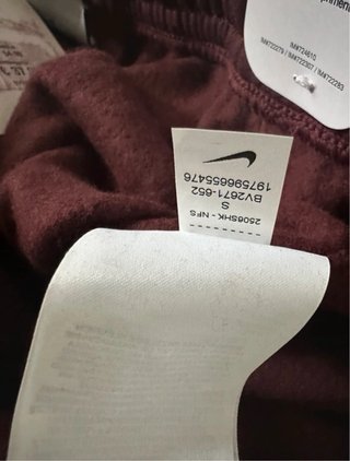 Pantalón Chándal Nike Talla S Morado