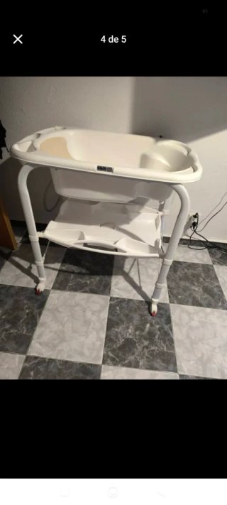 Bañera cambiador bebé