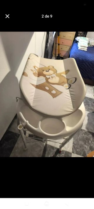 Bañera cambiador bebé