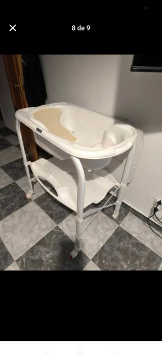 Bañera cambiador bebé