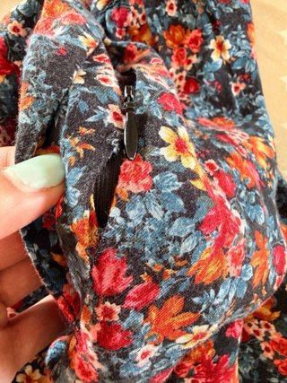 Pantalón corto estampado floral