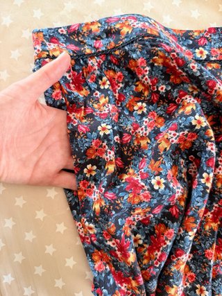 Pantalón corto estampado floral