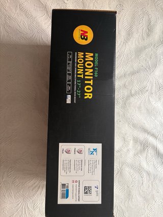 soporte de escritorio ErgoSolid F160 para 2 monito