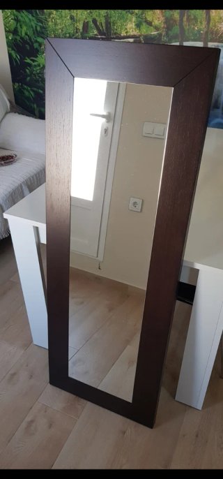 Juego 2 Espejos Madera y Cristal