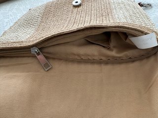 Bolso de hombro tejido mujer