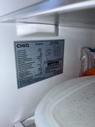 Nevera CHiQ 231L NoFrost Negro