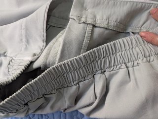 Pantalón ancho verde talla única
