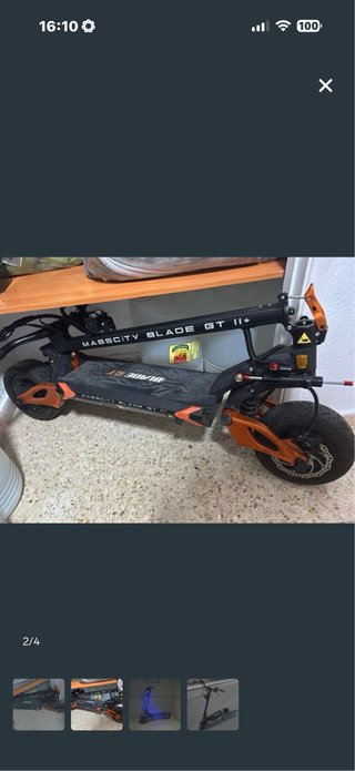 Patinete eléctrico Blade GT II + HOMOLOGADO