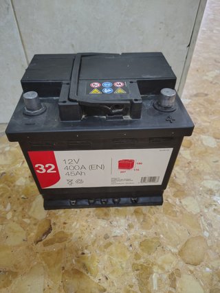 Batería Coche 12V 400A 45Ah