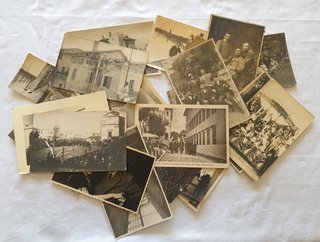 Foto fotografie d'epoca antiche figura posa pz.24