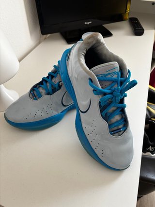 Zapatillas Baloncesto Nike LeBron XXI Azul/Gris