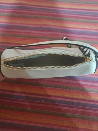 Bolso H&M blanco roto