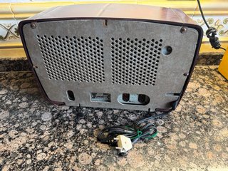 Radio Philips BE-321-A Marrón