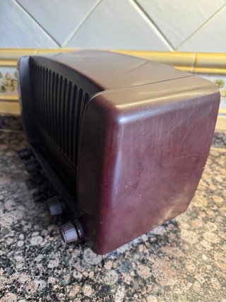 Radio Philips BE-321-A Marrón