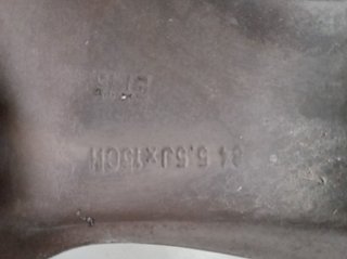 Toyota 301744 llanta 5.5jx15chet45 yaris live
