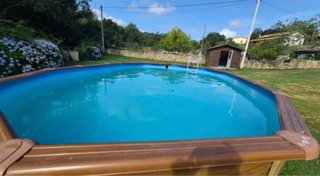 2 Piscinas Elevadas Gre Madera y Plástico