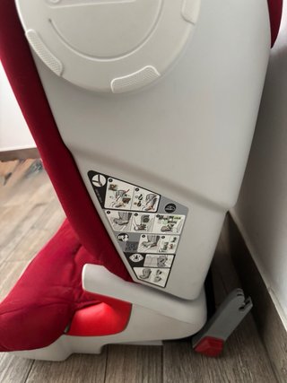 Silla de coche Britax Römer roja
