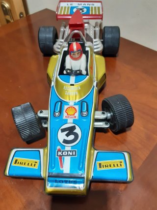 Coche F1 Rico Lotus Lata Años 70